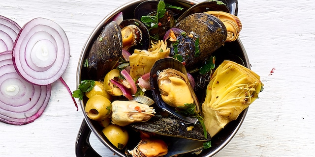 Moules à la marocaine