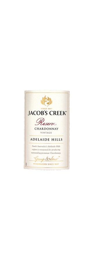 Australie - Australië | Jacob's Creek Reserve Chardonnay 2017 