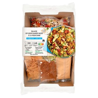 Delhaize | Boîte de repas | Pré-coupé | Salade Mexicai 