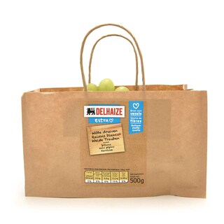 Delhaize | Druif Wit Pitloos 500G 