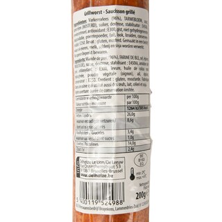 Delhaize | Grillworst 200 gr