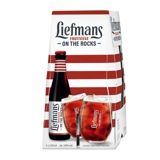 Liefmans | Bière fruitée | Fruitesse | 3,8% | Bouteille 4 x 25 cl
