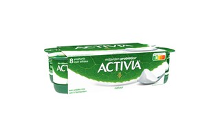 Activia | Yoghurt | Natuur | Bifidus | Probiotica 8 x 125 gr