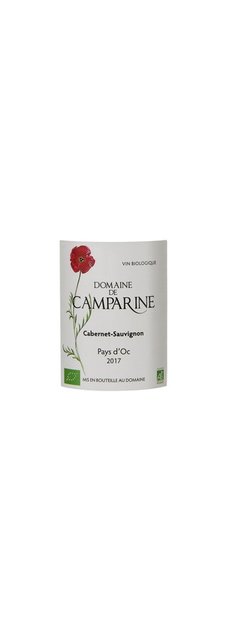 Midi - Oc IGP | France - Frankrijk | Domaine Camparine Cabernet Sauv 2017 | Bio 