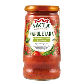 Sacla | Saus | Pomodorini | Basilico | Napoletana 