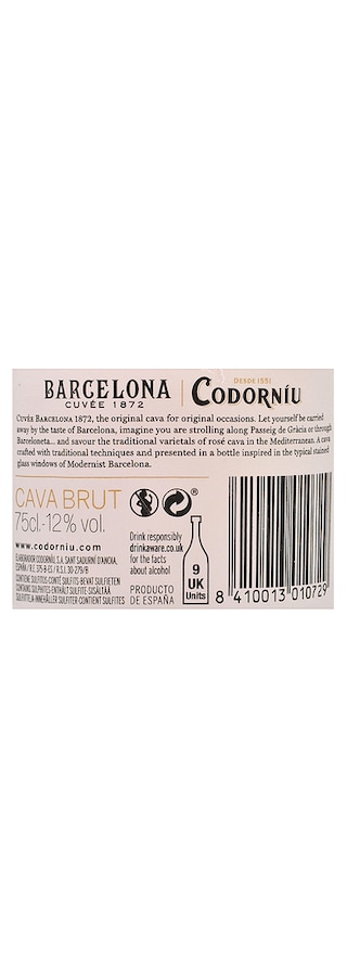 Codorníu | Cava | Cuvée Barcelona | Rosé 