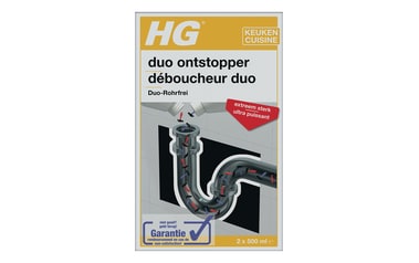 Déboucheur canalisation HG Duo 2x 500ml