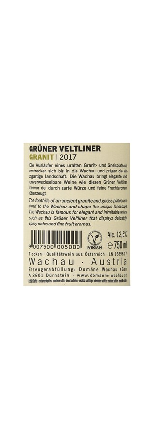 Autriche - Oostenrijk | Wachau | Gruner Veltliner Granit  2015 Blanc 