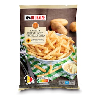 Delhaize | Diepvriesfrieten | Fijne | Diepvries 