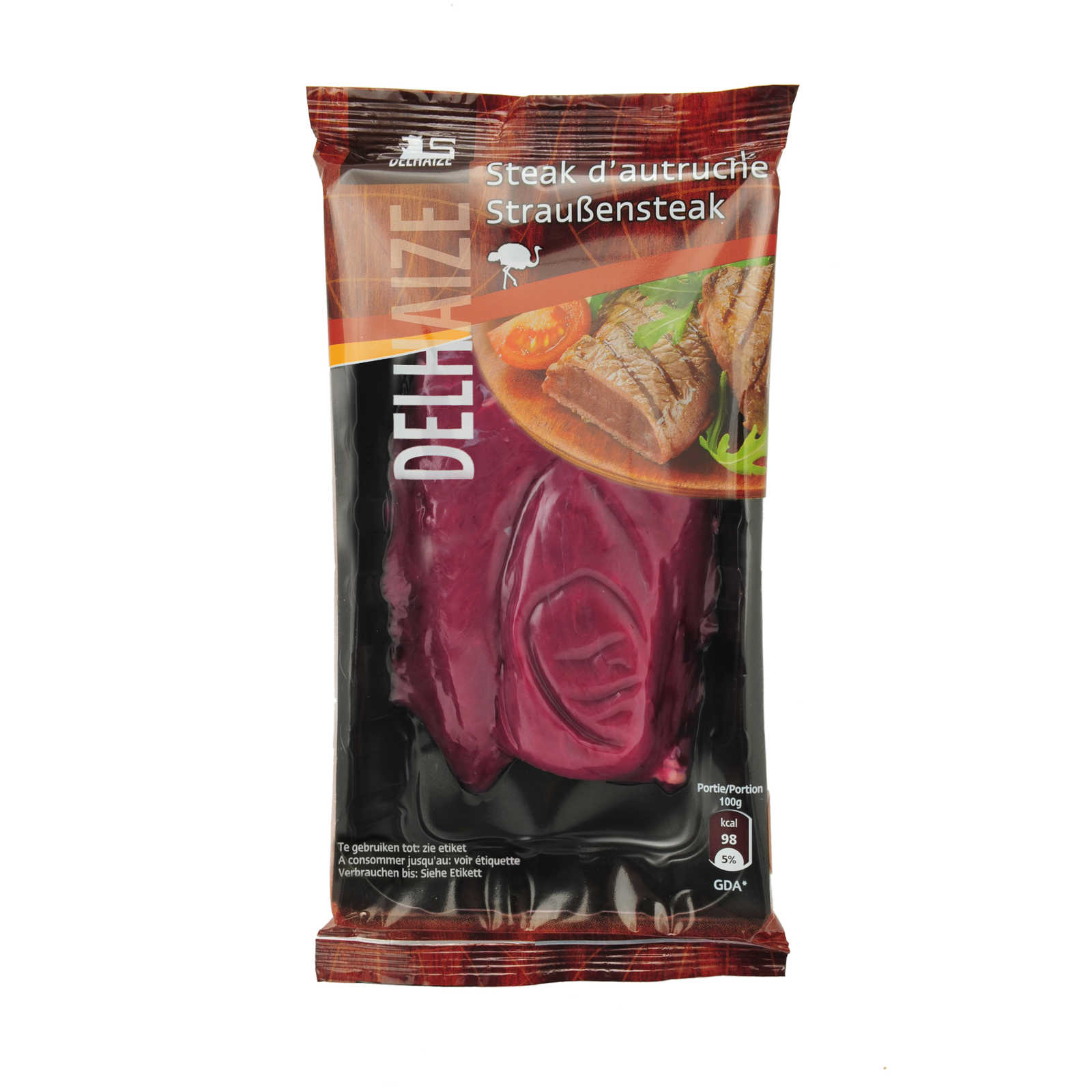 Delhaize Steak Dautruche 250 Gr Delhaize 