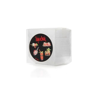 Belix | Design en Bouche | Assiette | Carré | Amuse bouche | 24 pc 