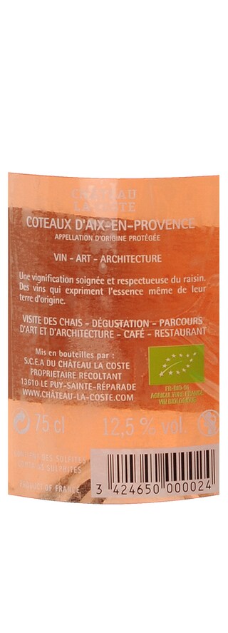 FR PROVENCE COTEAUX D AIX | Coteaux d'Aix-en-Provence | Rosé d'une Nuit BIO 2014 Rosé 