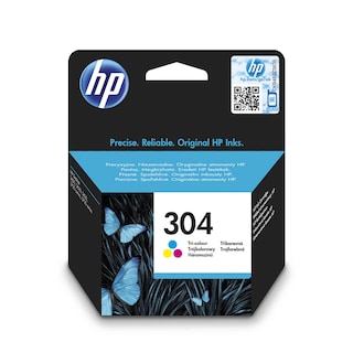Hewlett Packard | Inktpatroon | HP304 | kleuren 