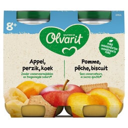 Fruitpap | Appel Perzik Koek | Baby | 8M