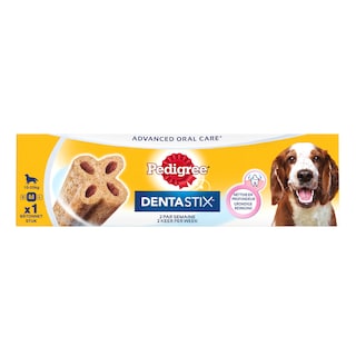Pedigree | Aliment chien | 2x semaine | Dentastix medium 
