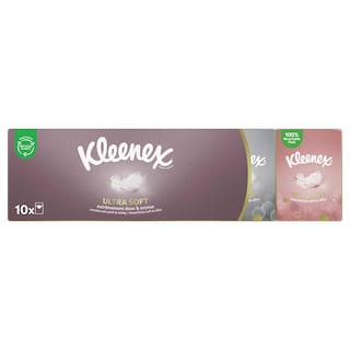 Kleenex | Mouchoirs |  ultra soft | Mini 10p | Eco 