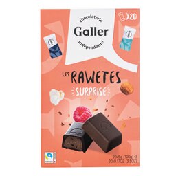 Chocolade | Box 20 Rawetes | Crunchy | fairtrade