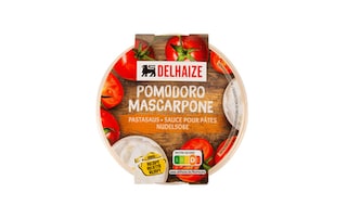Delhaize | Sauce pommodoro et mascarpone 