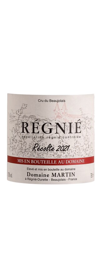 Domaine Martin | Régnié | 2021 75 cl