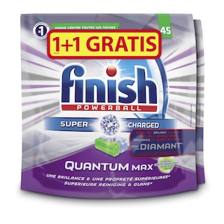Finish | Vaatwastabletten | All in 1 | Ontvetter | 1+1 gratis 