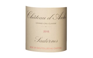 France - Frankrijk | Bordeaux - Sauternes | Château D'Arche Grand Cru Classé | Houten Kist | 2015 | Witte 