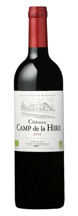France - Frankrijk | Bordeaux - Castillon Cts Bord | Château Camp de la Hire 2015 | Bio 