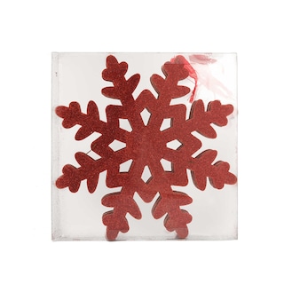 Delhaize | Set ornement Noël |  rouge 