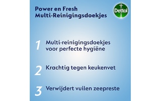 Dettol | Lingettes | Citron | 110st 