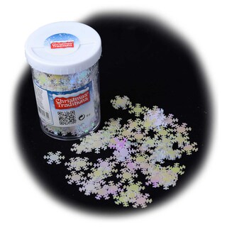 Christmas Traditions | Confetti sneeuwvlokken | wit 