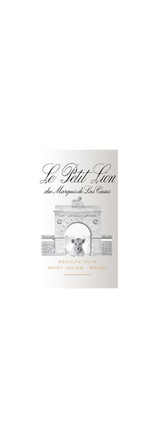 France - Frankrijk | Bordeaux Saint-Julien | Le Petit Lion Marquis de Las Cases 2018 