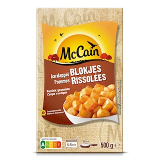 Mc Cain | McCain|aardappelblokjes|500g 