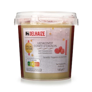 Delhaize | Confit | Oignons | Framboise 180 gr
