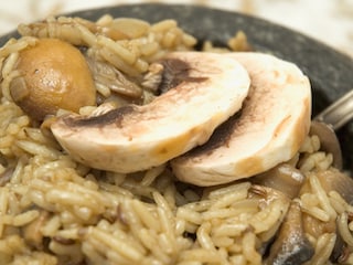 Riz aux épices et champignons