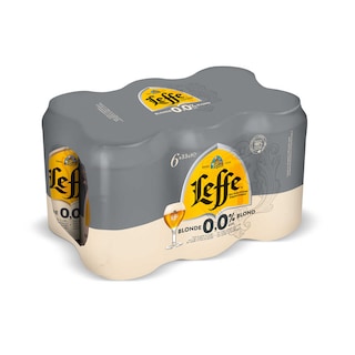 Leffe | Abdijbier | Alcoholvrij | 0% alc | Blik 6 x 33 cl