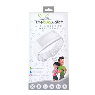 TheBugWatch | Anti moustique | Bracelet | Blanc | Naturel 