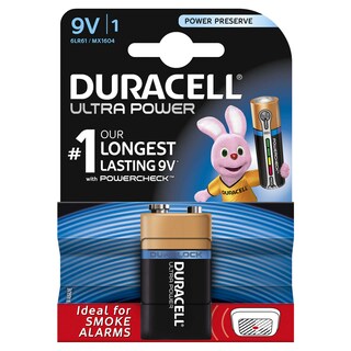 Duracell | Batterij | Ultra power | Alkaline | 9V 