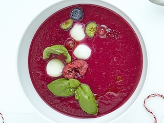 Gazpacho van rode bieten