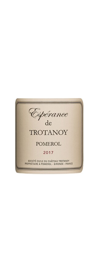 France - Frankrijk | Bordeaux - Pomerol | Espérance de Trotanoy 2017 | Houten kist 75 cl