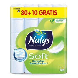 Papier toilette | Soft | Eco | Family Pack | 30 + 10