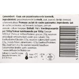 Delhaize | Camembert | Mini portie 125 gr