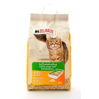 Delhaize | Kattenbakvulling | Hout 