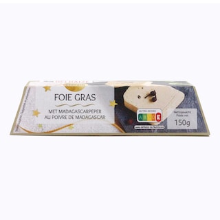 Delhaize | Foie gras | Canard | Poivre Madagascar 