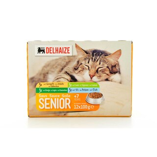 Delhaize | Catfood | Senior | Sauce | Multi Pack 
