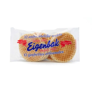 Eigenbak Waffels | WAFELS 12 STUKS 