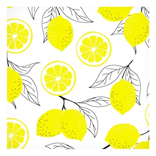 Happy Paper | Servetten | Acidoulos yellow black | 25cm 