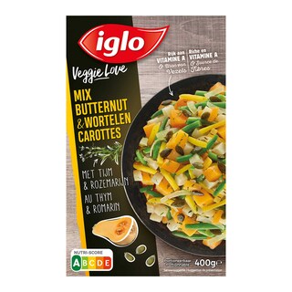 Iglo | Butternut | Carotte | Thym | Romarin 