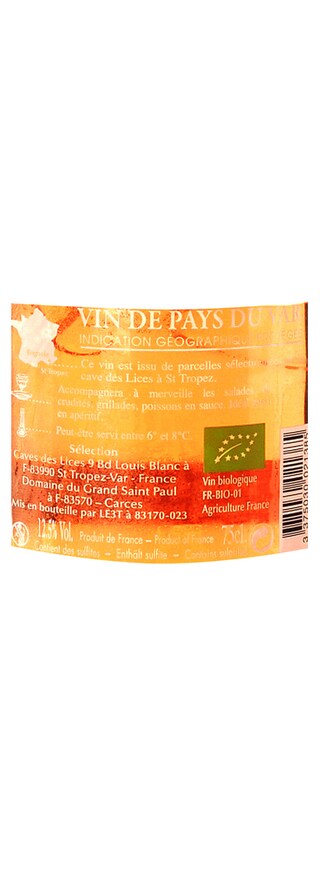 France - Frankrijk | Midi - Var IGP | La Bise Bio Rosé 