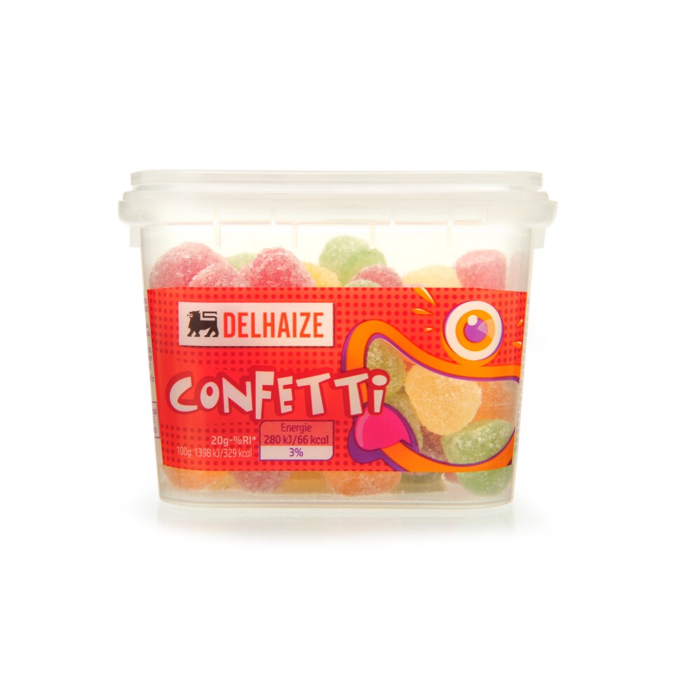 Delhaize Snoepjes Confetti 200 Gr Delhaize 4985