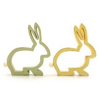 Delhaize | Lapin en Bois | 13,5cm 