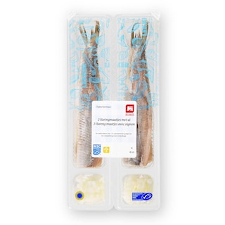 Delhaize | 2 Haringmaatjes met ui 